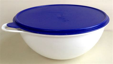 Vintage <b>Tupperware</b> orange <b>bowl</b> <b>with lid</b>, peach color number 236-9. . Large tupperware bowl with lid